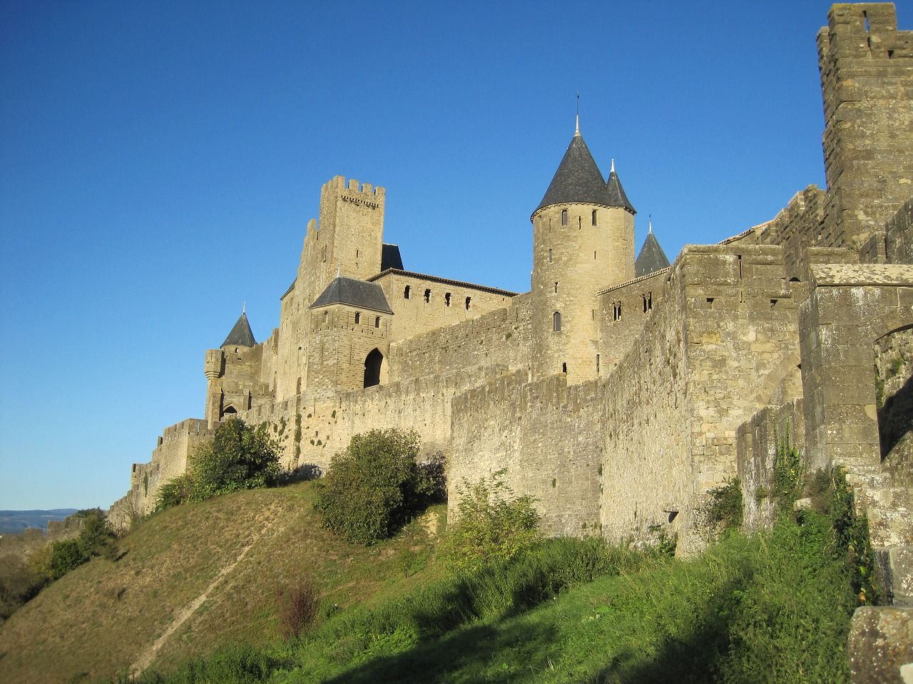 Visite guidée de la Cité de Carcassonne, à pied et en privé