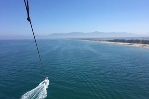 Vol en parachute ascensionnel au Canet-en-Roussillon