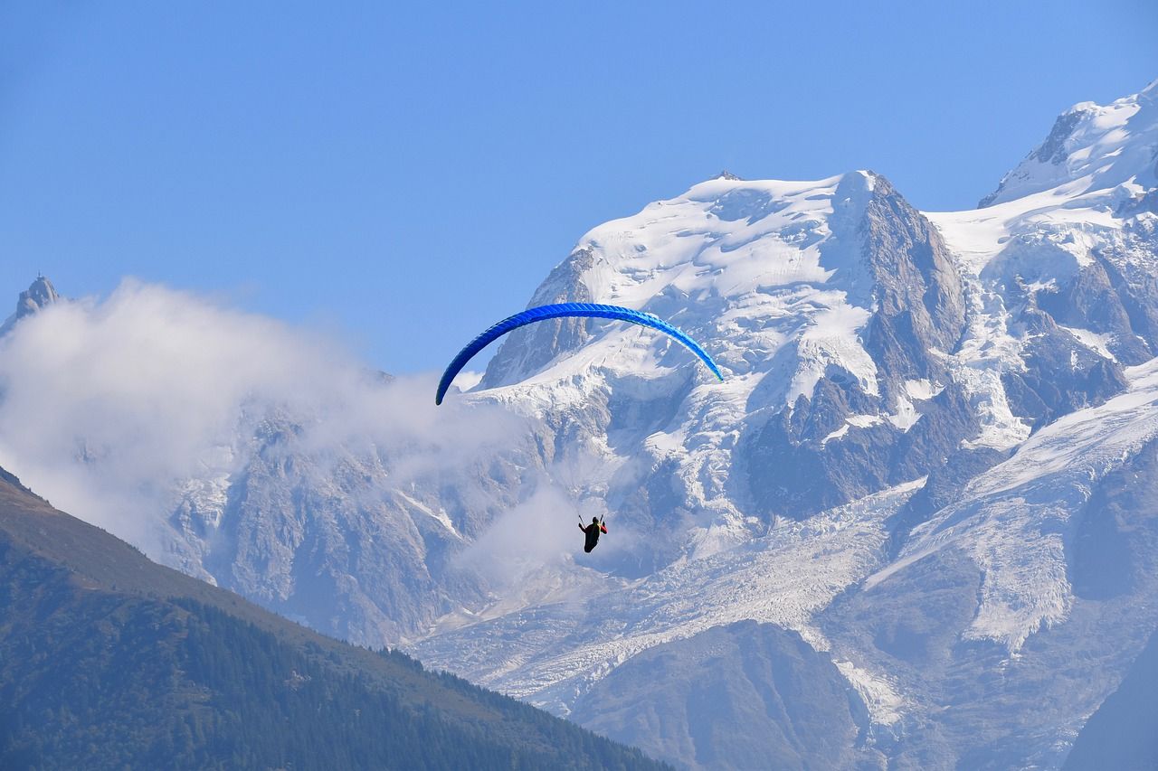 Volez en parapente au-dessus des Alpes à Chamonix