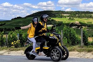 Chasse au trésor en scooter électrique autour d’Épernay