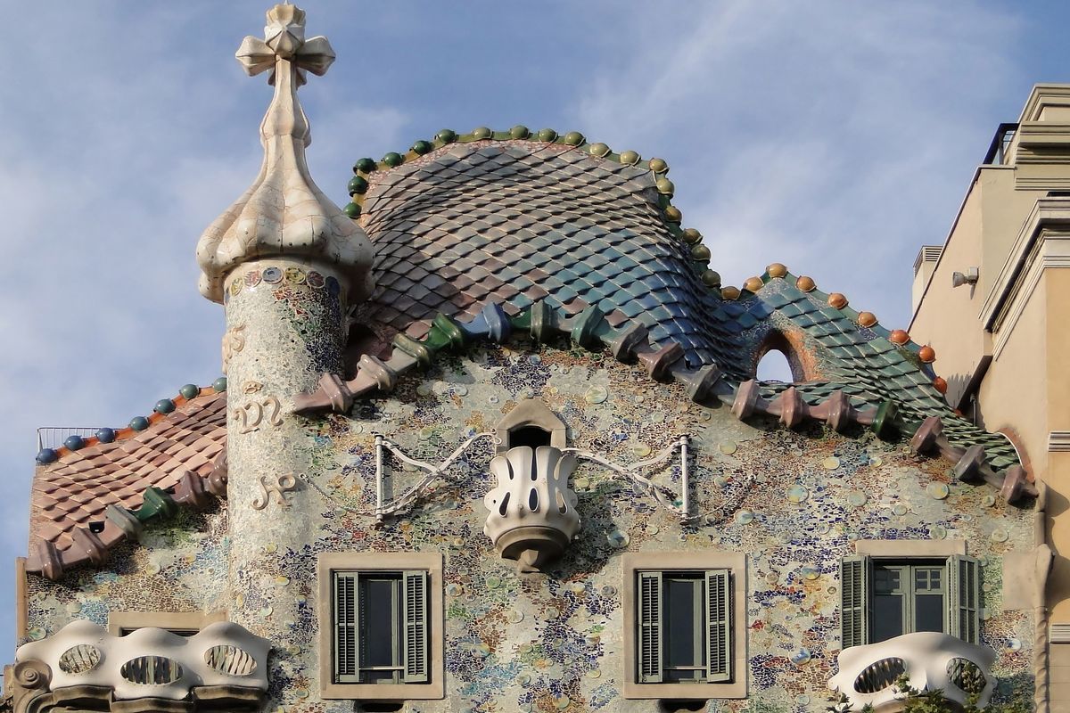 Casa Batllo Gaudi Barcelone