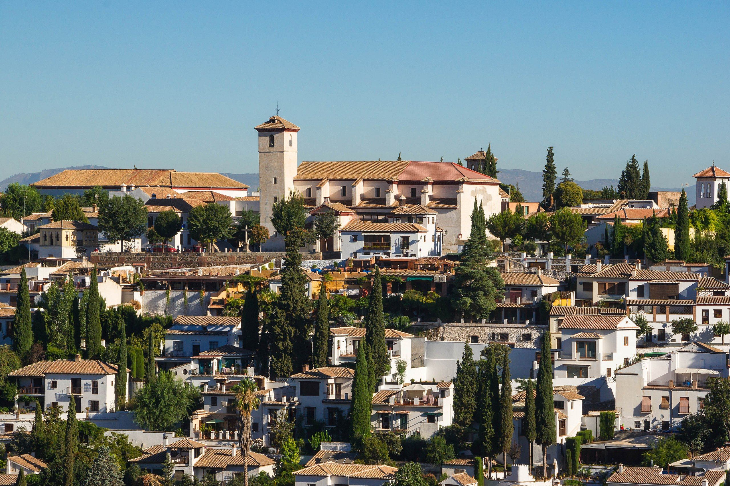 Eglise San Nicolas Albayzin Grenade Espagne