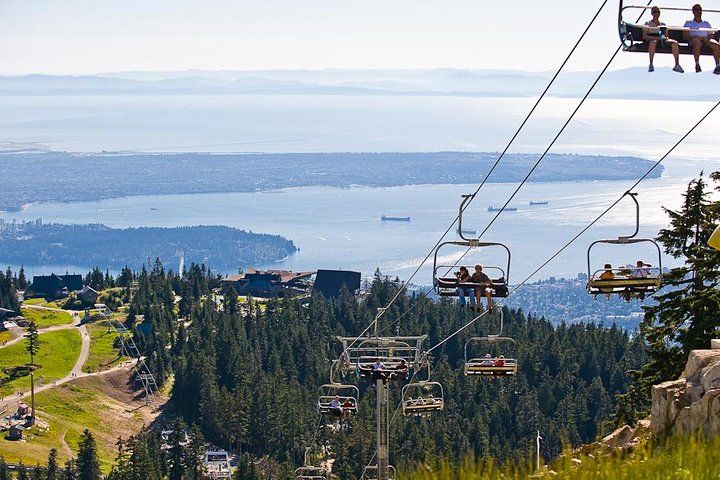 Grouse Mountain et parc du pont suspendu de Capilano