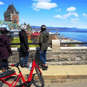 Location de vélos électriques pendant 4 heures dans la ville de Québec