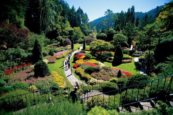 Visite de Victoria et des Butchart Gardens, au départ de Vancouver