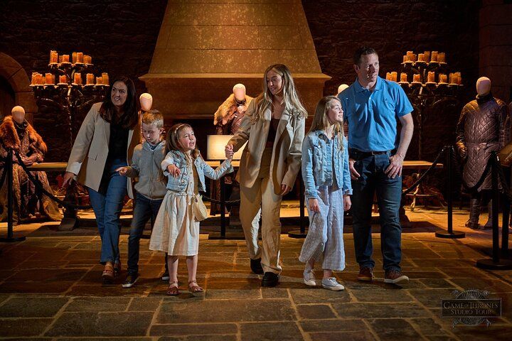 Entrée et transfert du studio Game of Thrones depuis Dublin