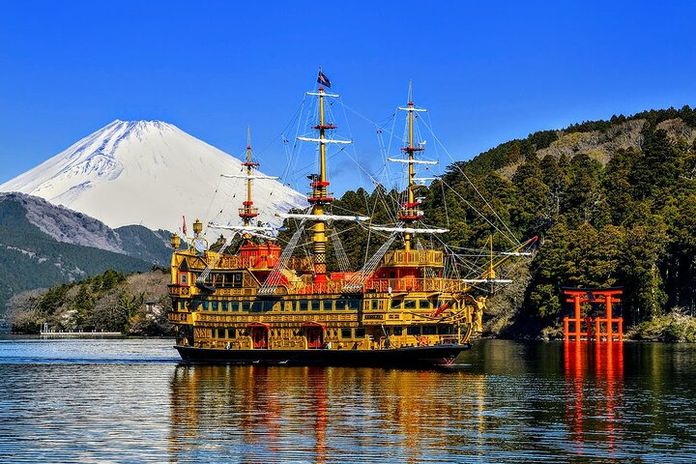Excursion d'une journée en bus au Mont Fuji et à Hakone, retour en train à grande vitesse
