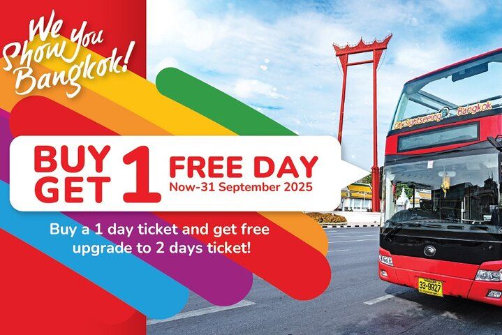 Billets pour les bus à arrêts multiples Hop-on Hop-off à Bangkok