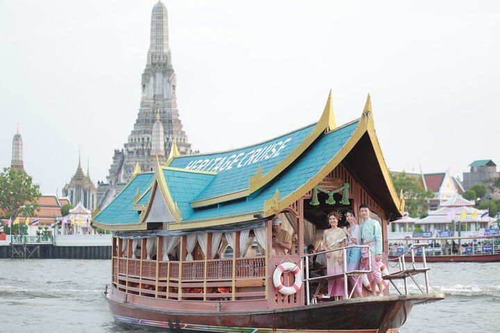 Visite guidée en français des 3 temples de Bangkok avec croisière