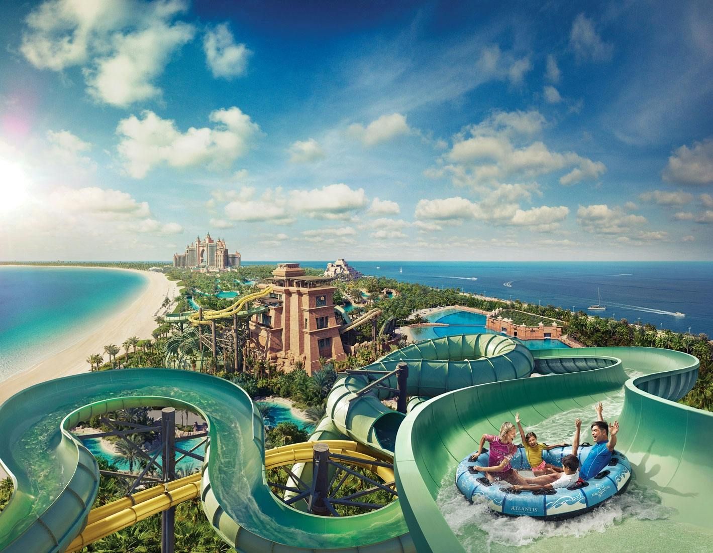 Billets pour le parc aquatique Atlantis Aquaventure à Dubaï