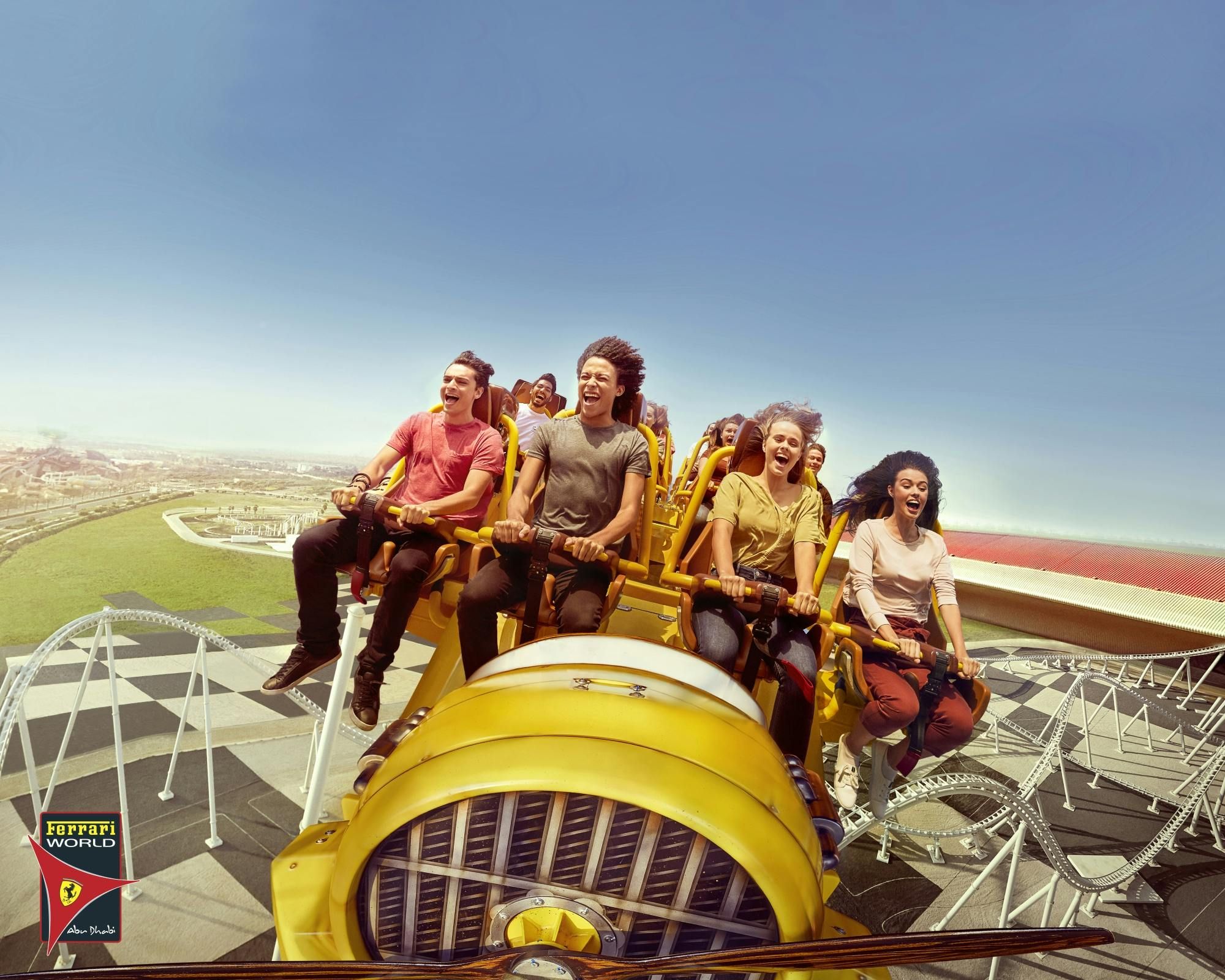 Billets pour le parc d’attractions Ferrari World à Abu Dhabi