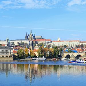 Croisière sur la rivière Vltava à Prague