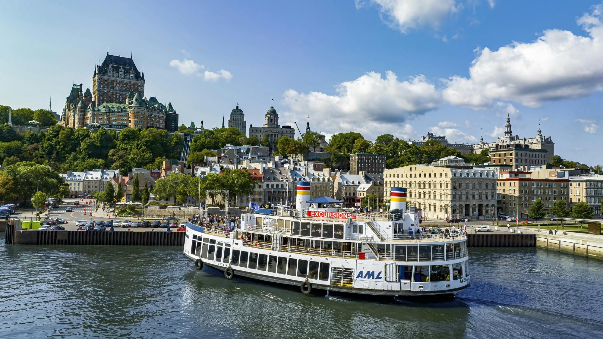 Croisière sur le fleuve Saint-Laurent au départ de Québec