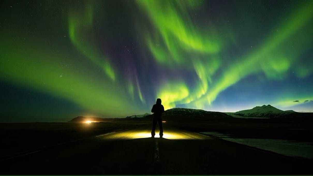 Excursion spéciale aurores boréales et étoiles à Reykjavik