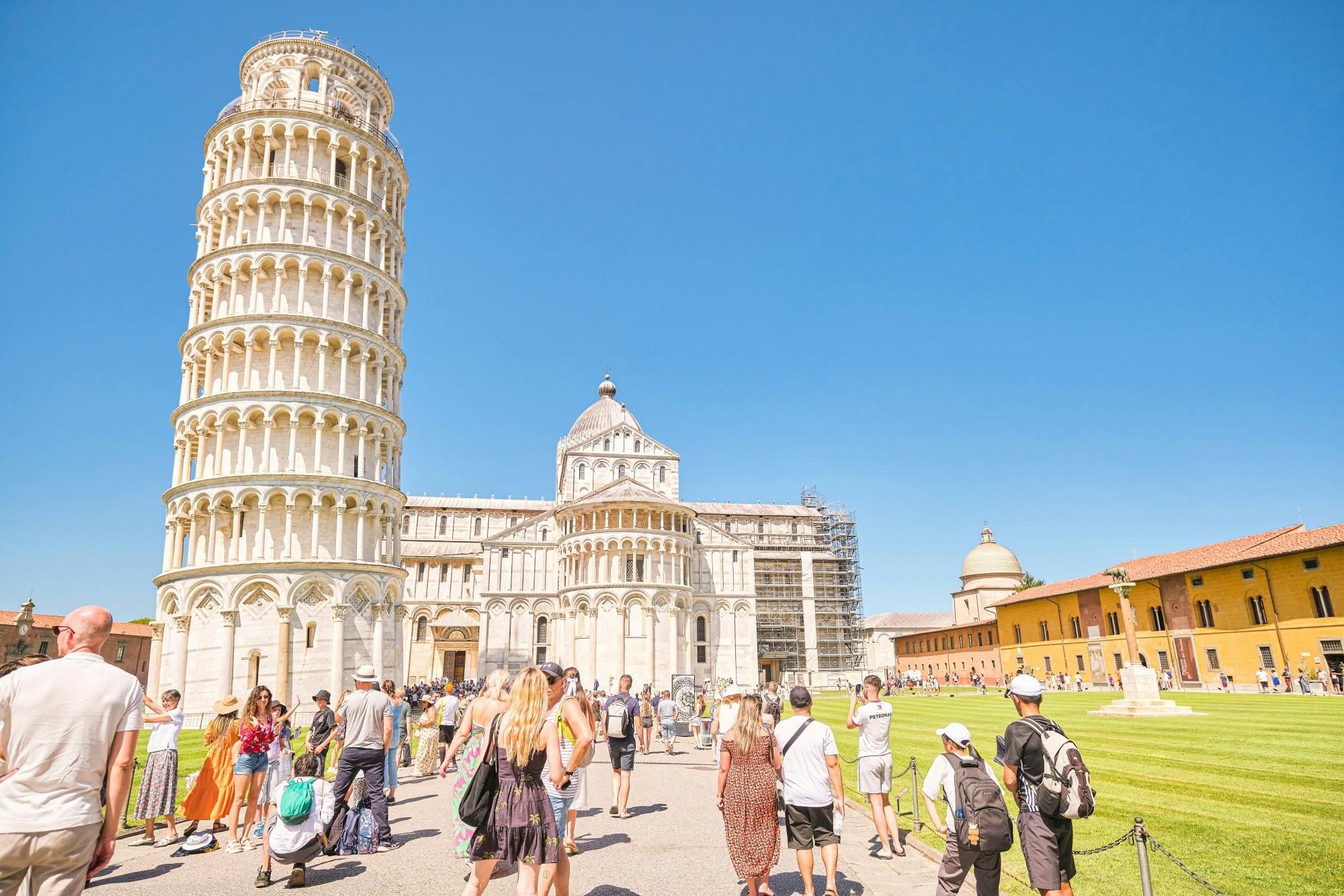Visite de Pise avec guide francophone au départ de Florence