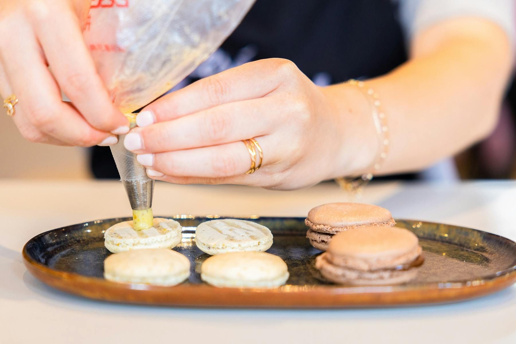 Atelier pâtisserie sur les macarons aux Galeries Lafayette