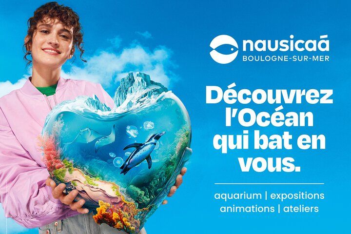 Billet coupe-file pour l’aquarium Nausicaá à Boulogne-sur-Mer
