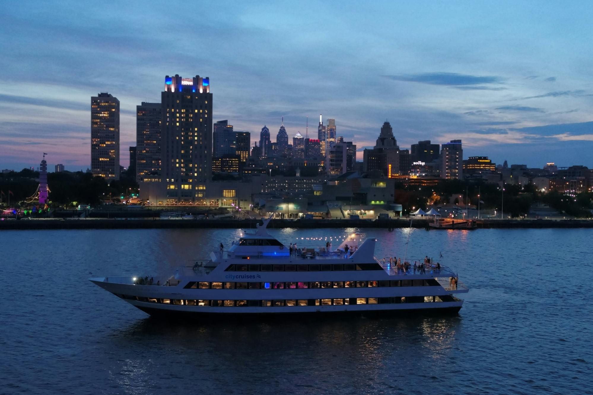 Dîner-croisière à Philadelphie à bord d’un yacht