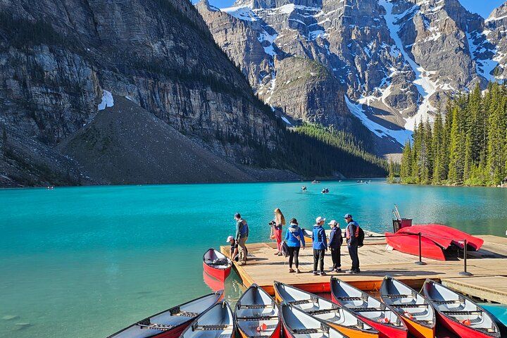 Excursion à Moraine Lake et Lake Louise depuis Banff