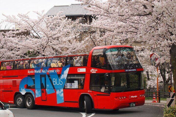 Billets pour le bus à arrêts multiples Sky Hop à Kyoto
