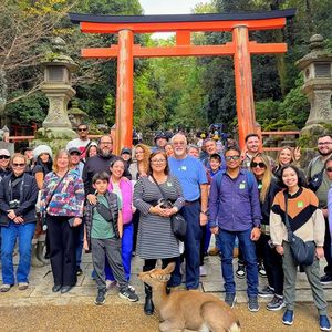 Excursion en bus à la découvert des sites historiques de Kyoto et Nara