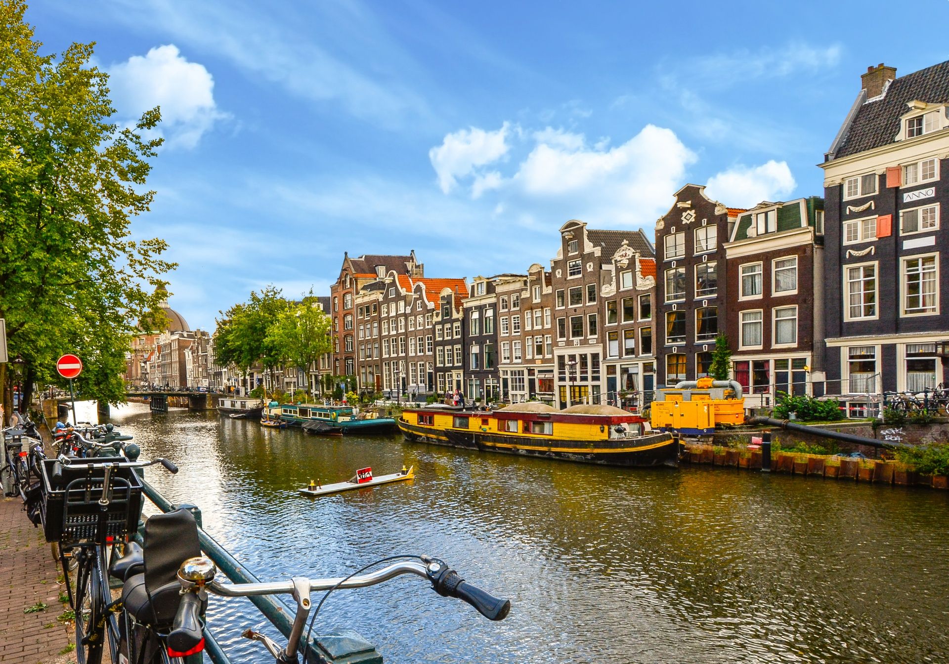 Canaux à Amsterdam